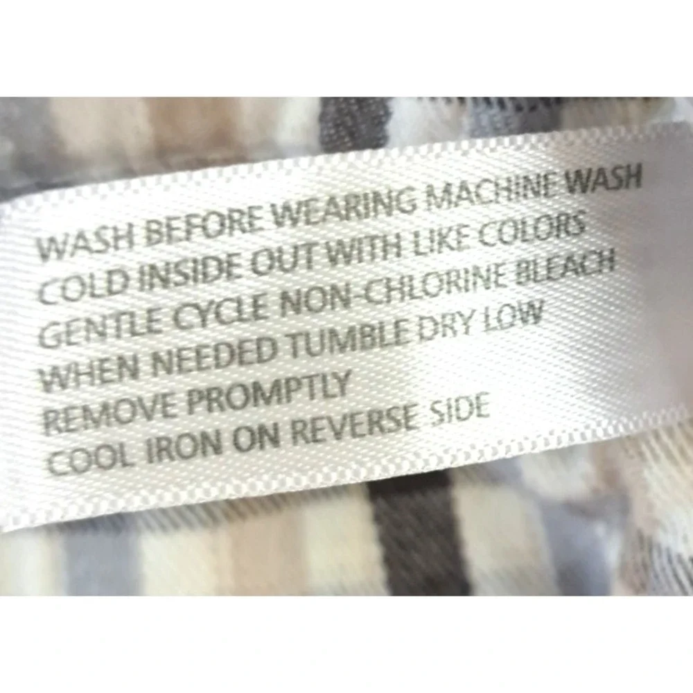 Koala Kids Nordic Corduroy Coat Baby 3-6 Months Tan Plaid‎ Lining